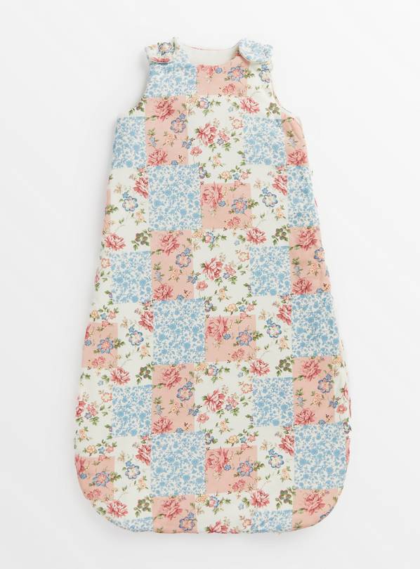 Floral Patchwork Print 2.5 Tog Sleeping Bag 6-12 months